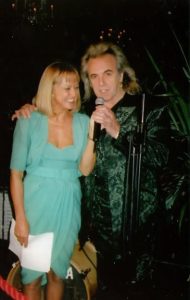 Hillie and Peter Stringfellow Oct 1997 book launch